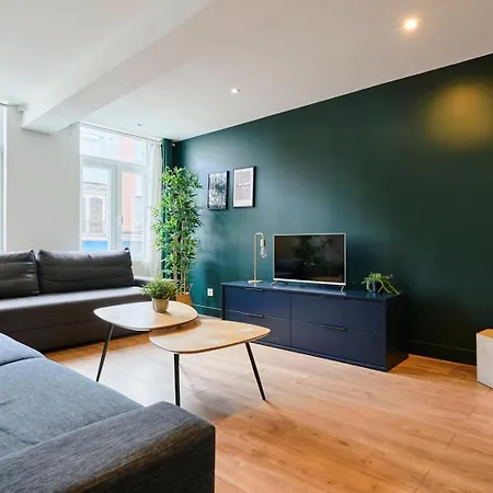 Апартаменты Centre - Superbe Appart. Avec Terrasse ! Лилль